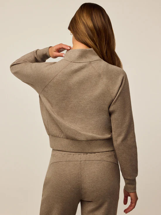 Ojai Full Zip - Clay Heather