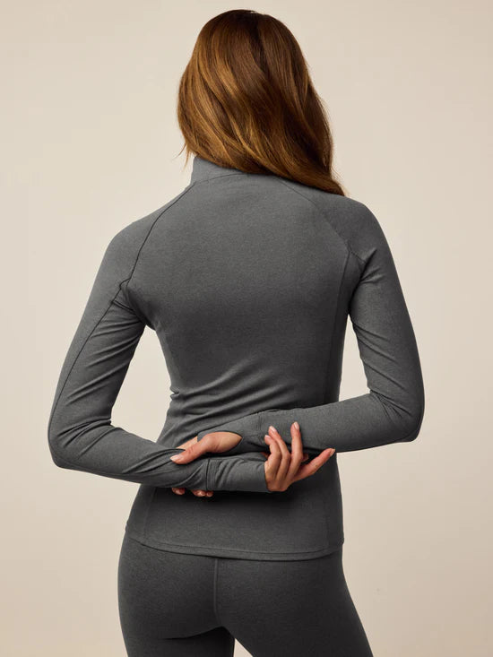 Rhinebeck Full Zip - Smoke Heather