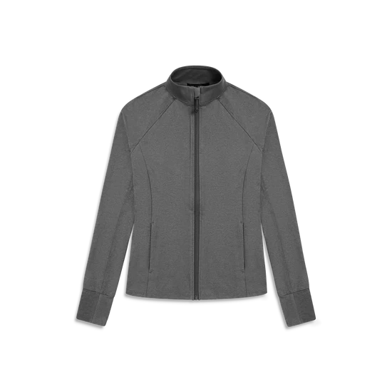 Rhinebeck Full Zip - Smoke Heather
