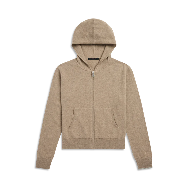 Full Zip Koko Hoodie - Clay Heather