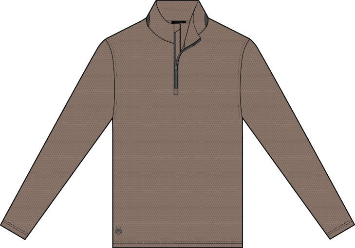 Troy Quarter Zip - Rye