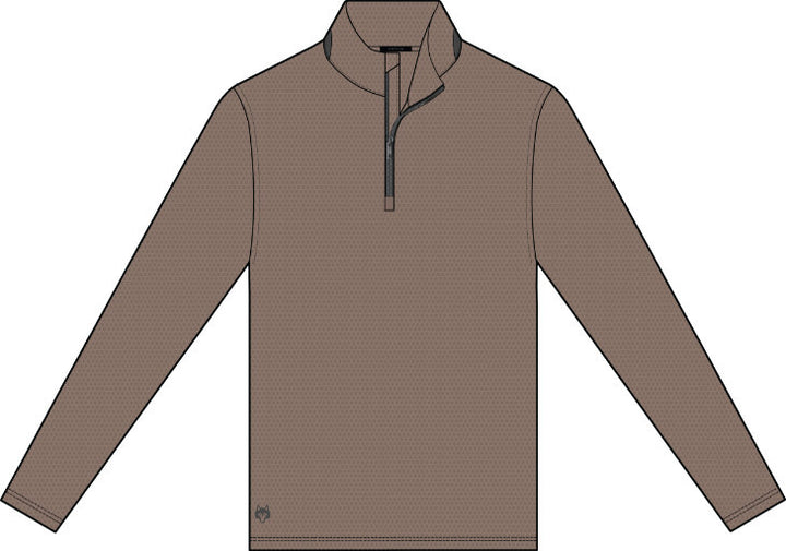 Troy Quarter Zip - Rye