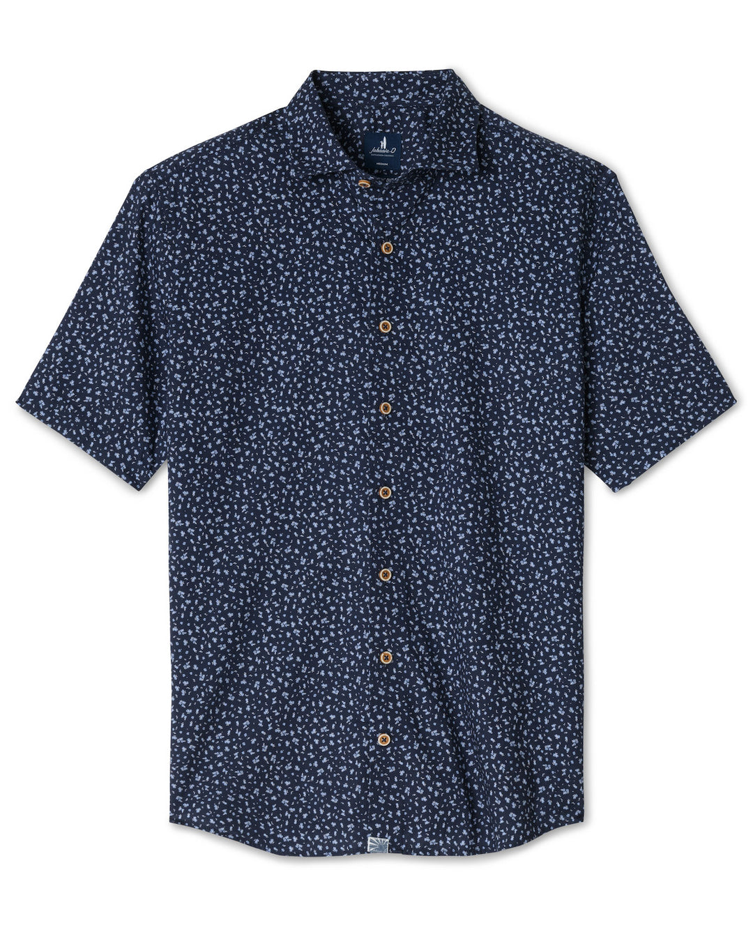 Del Mar Flower - Navy