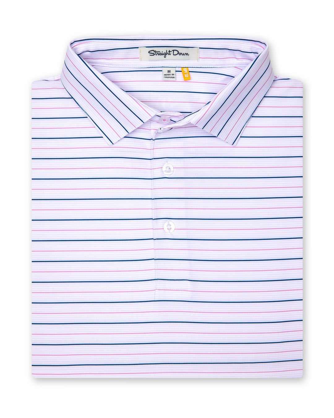 Key West Stripe Polo - Lilac
