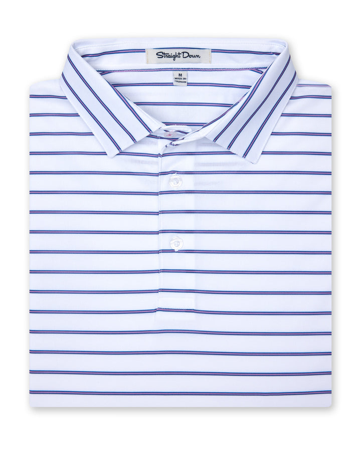 Quintero Stripe Polo - Haze