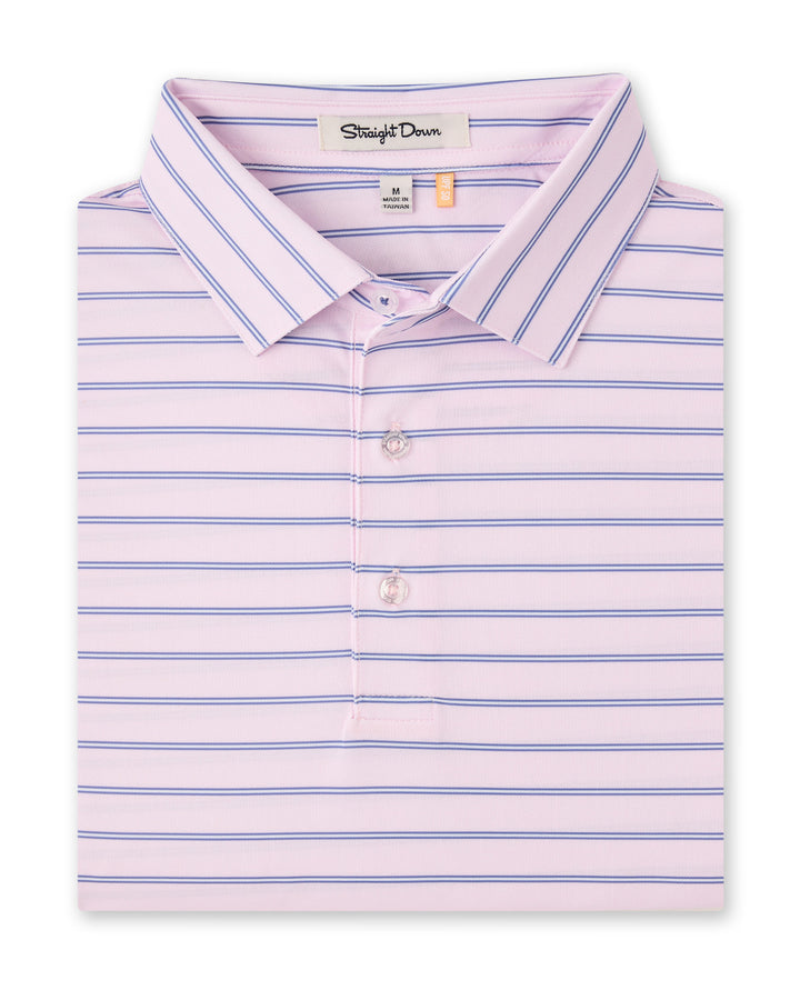 Quintero Stripe Polo - Lilac