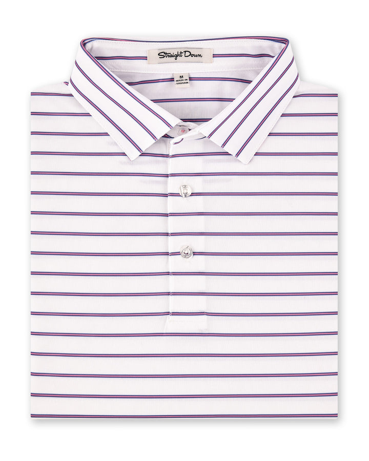 Quintero Stripe Polo - Tidal