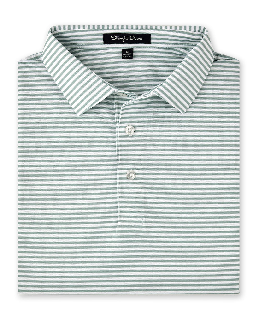 Del Mar Stripe Polo - Herb