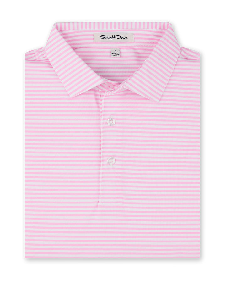 Del Mar Stripe Polo - Miami 