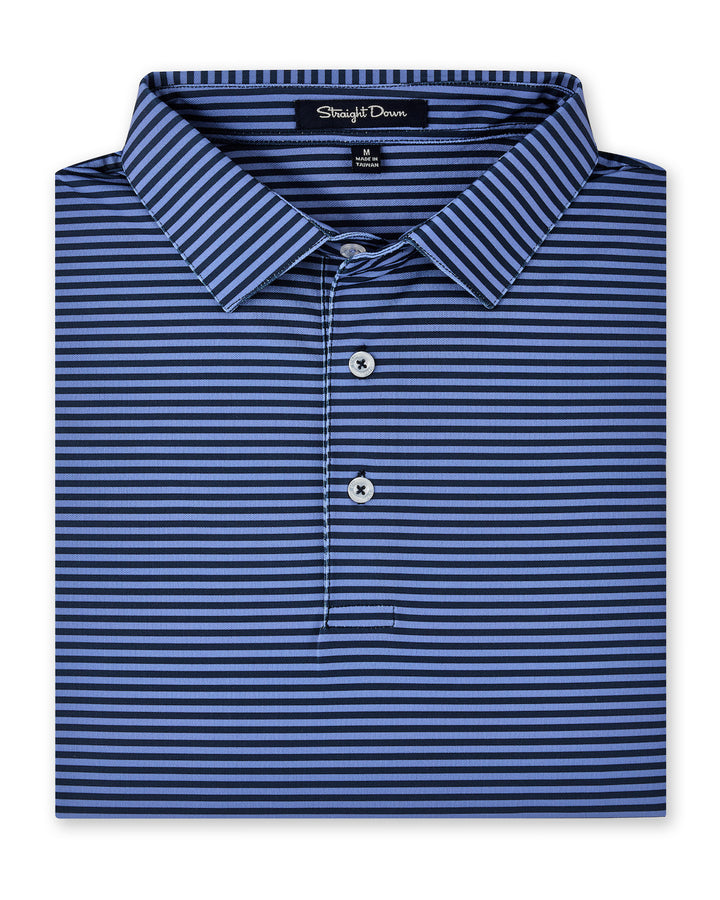Del Mar Stripe Polo - Tidal