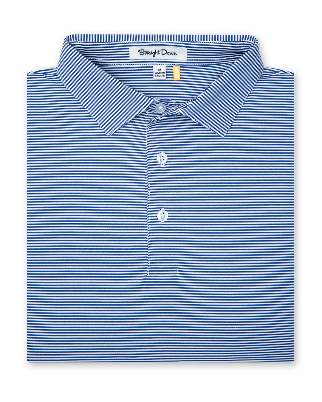 Peninsula Stripe Polo - Moonlight