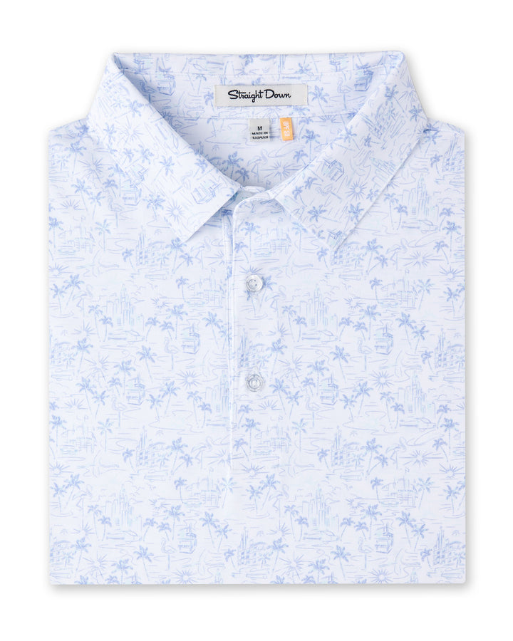 South Beach Polo - Blue Shade