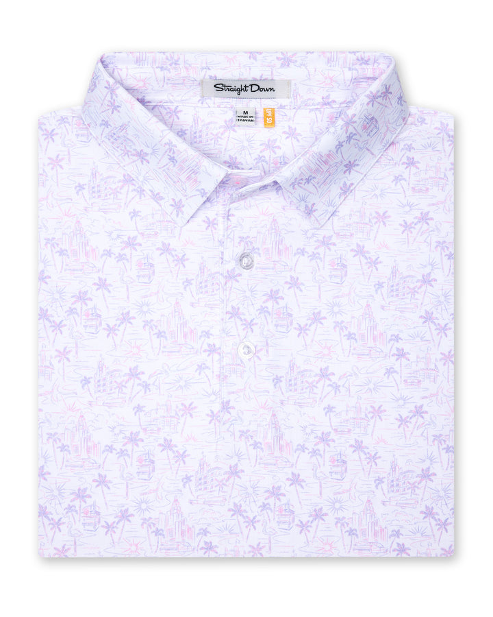 South Beach Polo - Violet