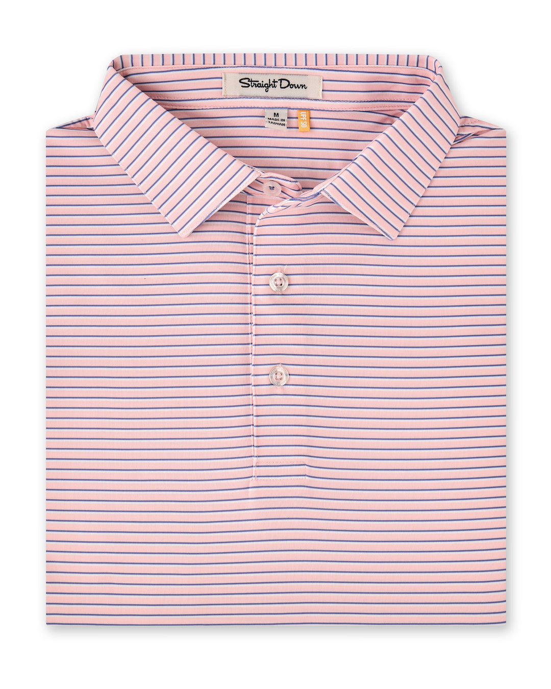 Channel Stripe Polo - Seashell