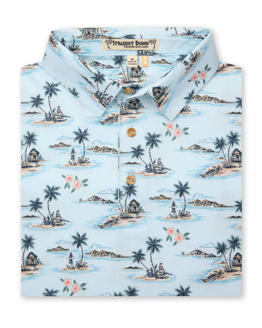 Land Of Aloha Polo - Sea Spray