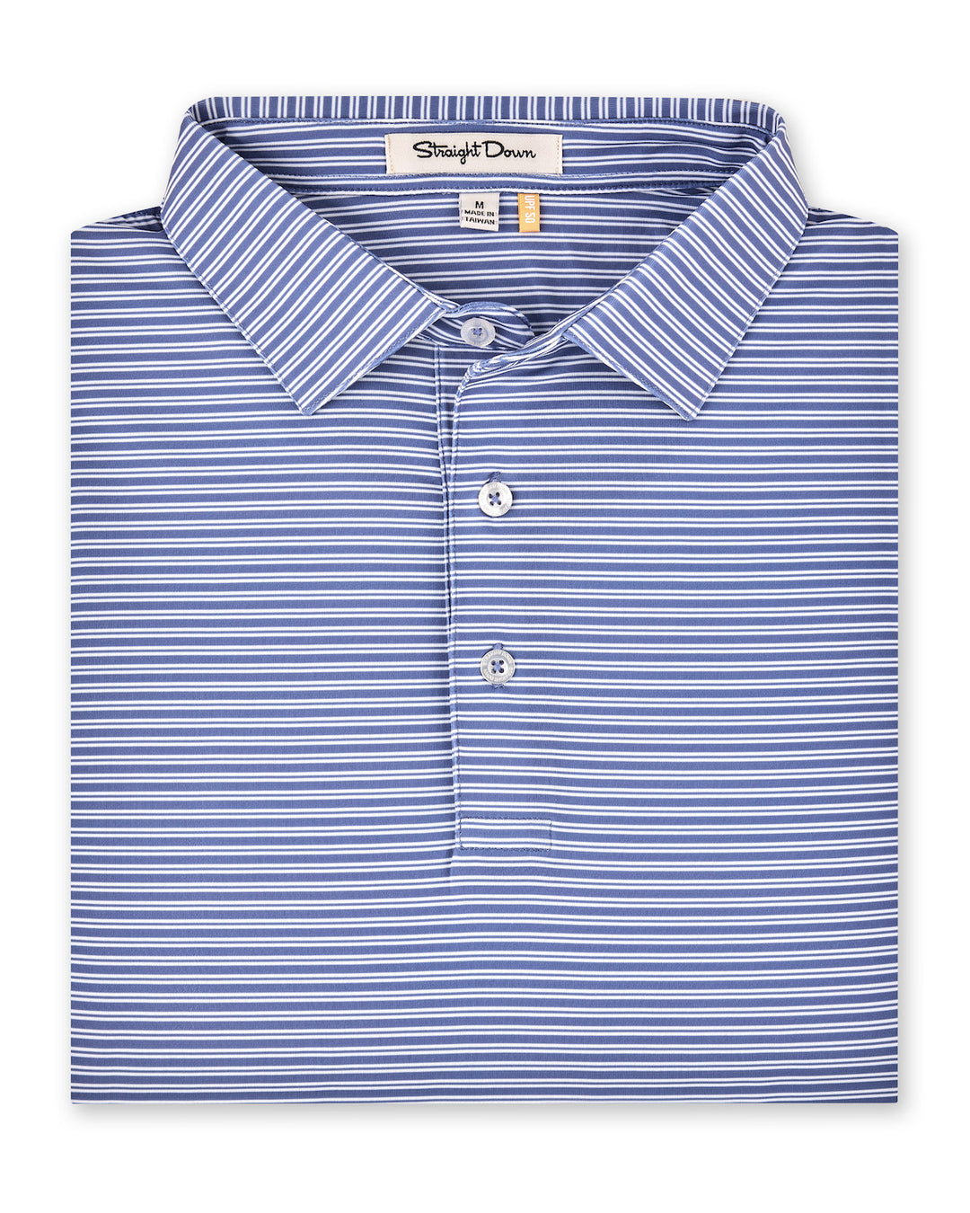 Campus Stripe Polo - Tidal