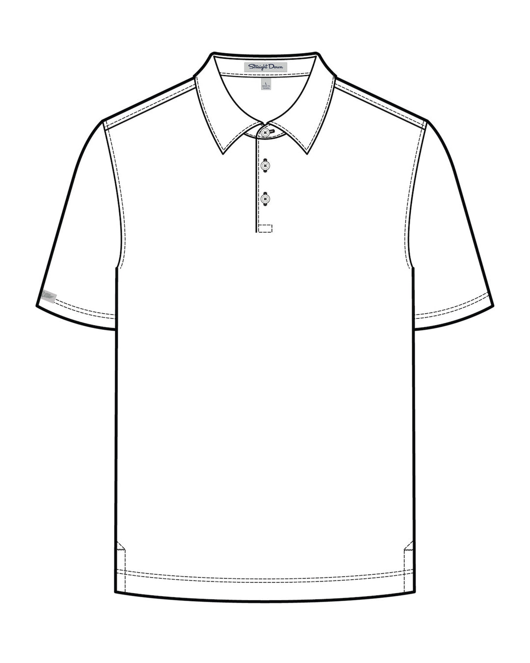 Oxford Polo - New White