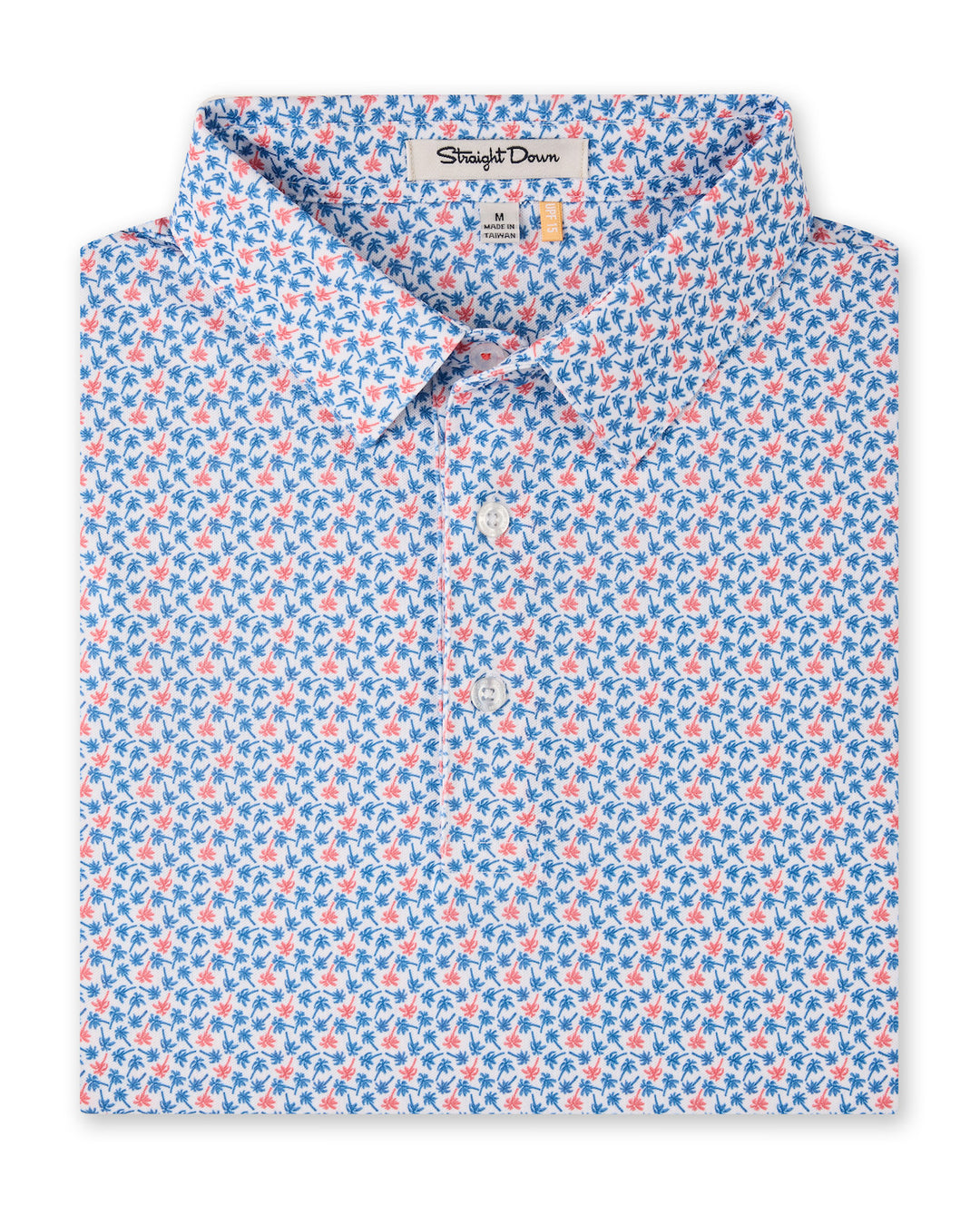 Kona Palms Polo - Cobalt Blue