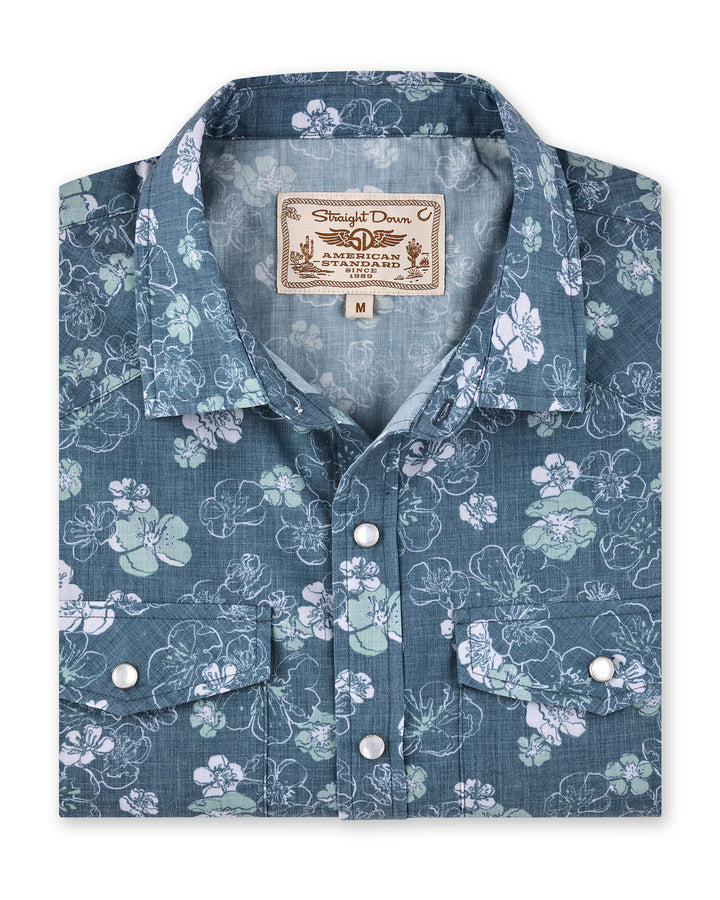 Celadine Woven Shirt - Moonlight