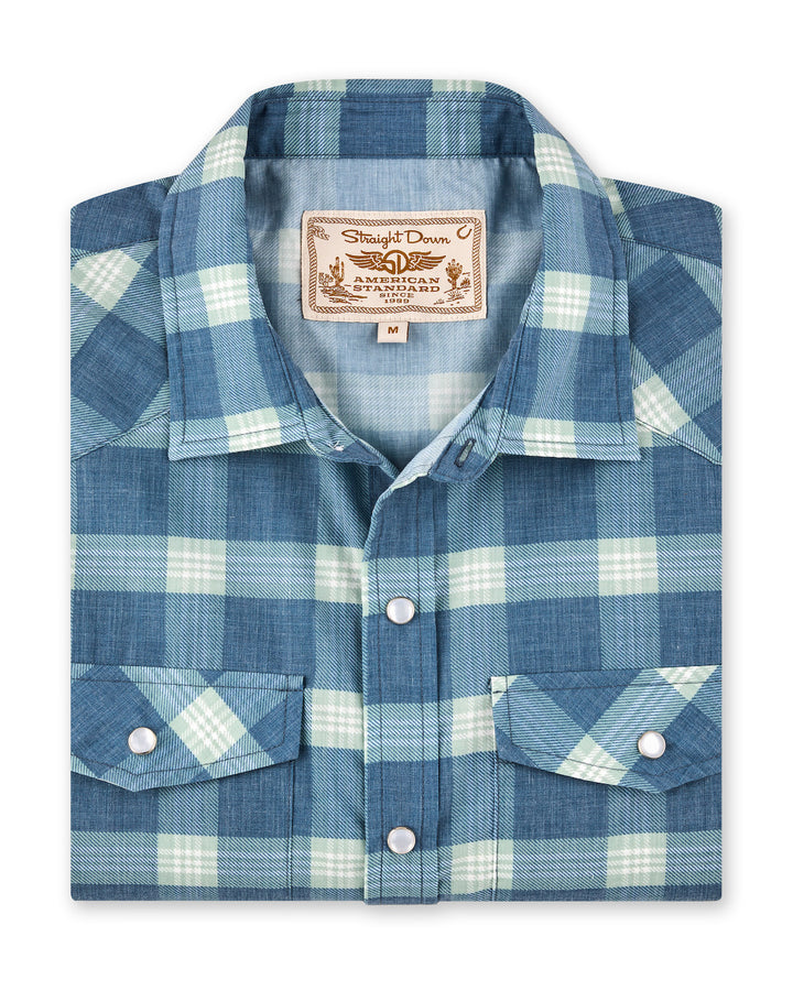 Jasper Woven Shirt - Moonlight