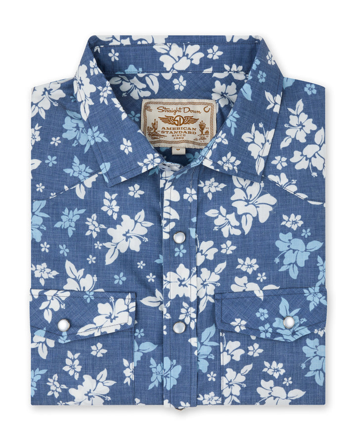 Paniolo Woven Shirt - Moonlight