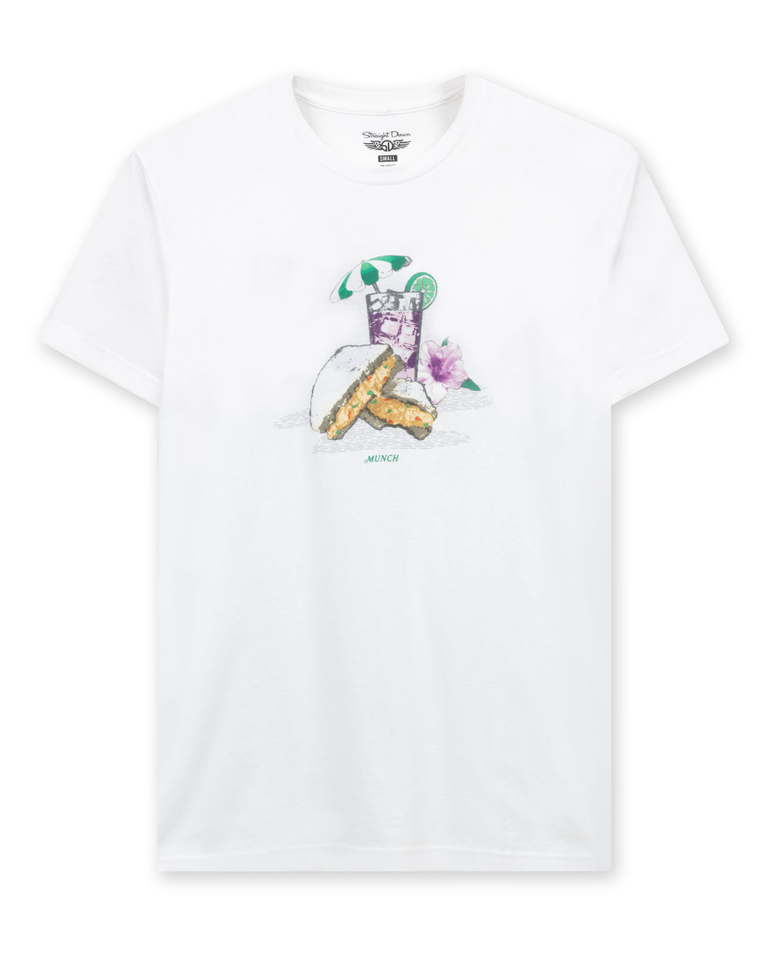 Munch Tee - White