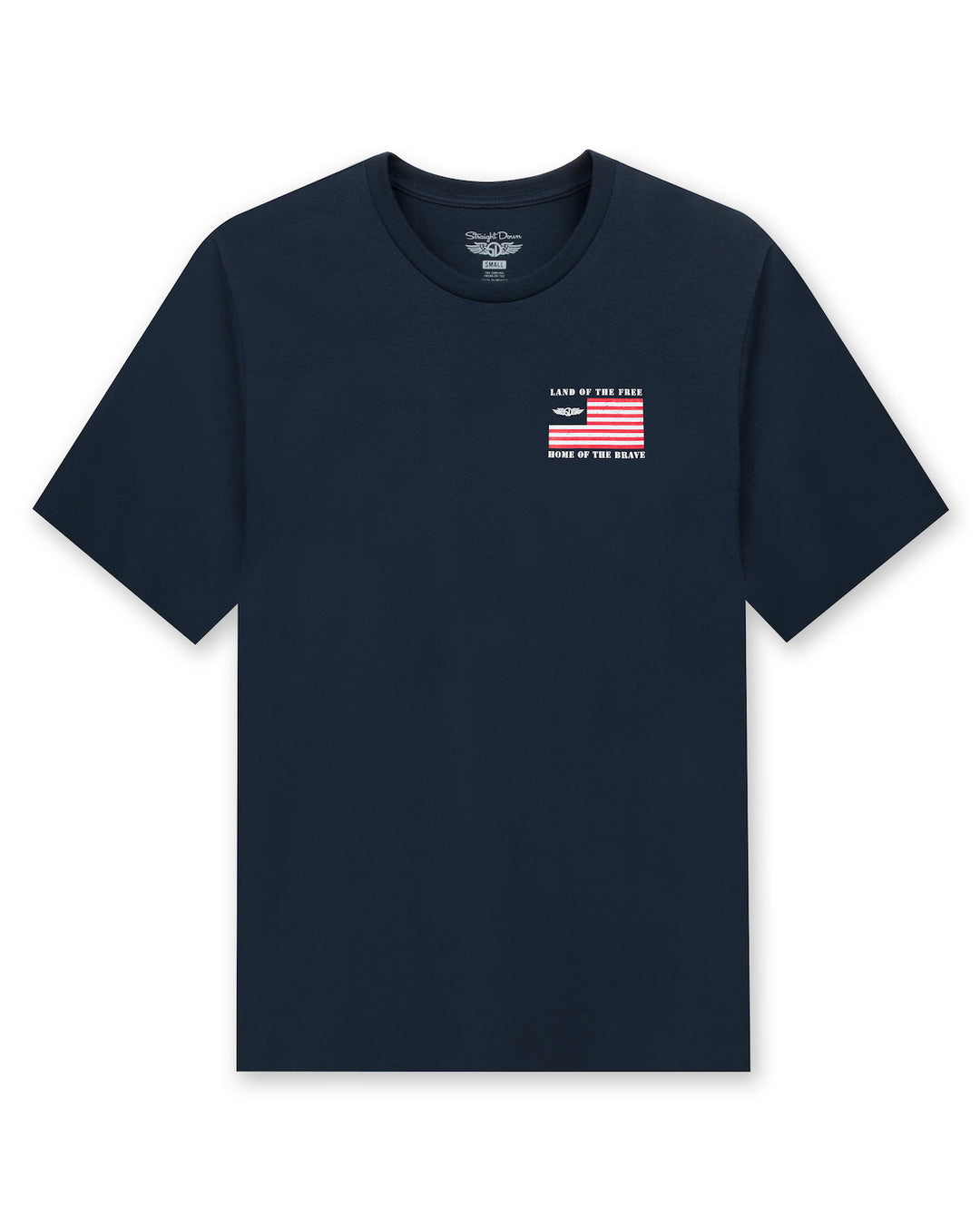 Free &amp;amp; Brave Tee - Navy