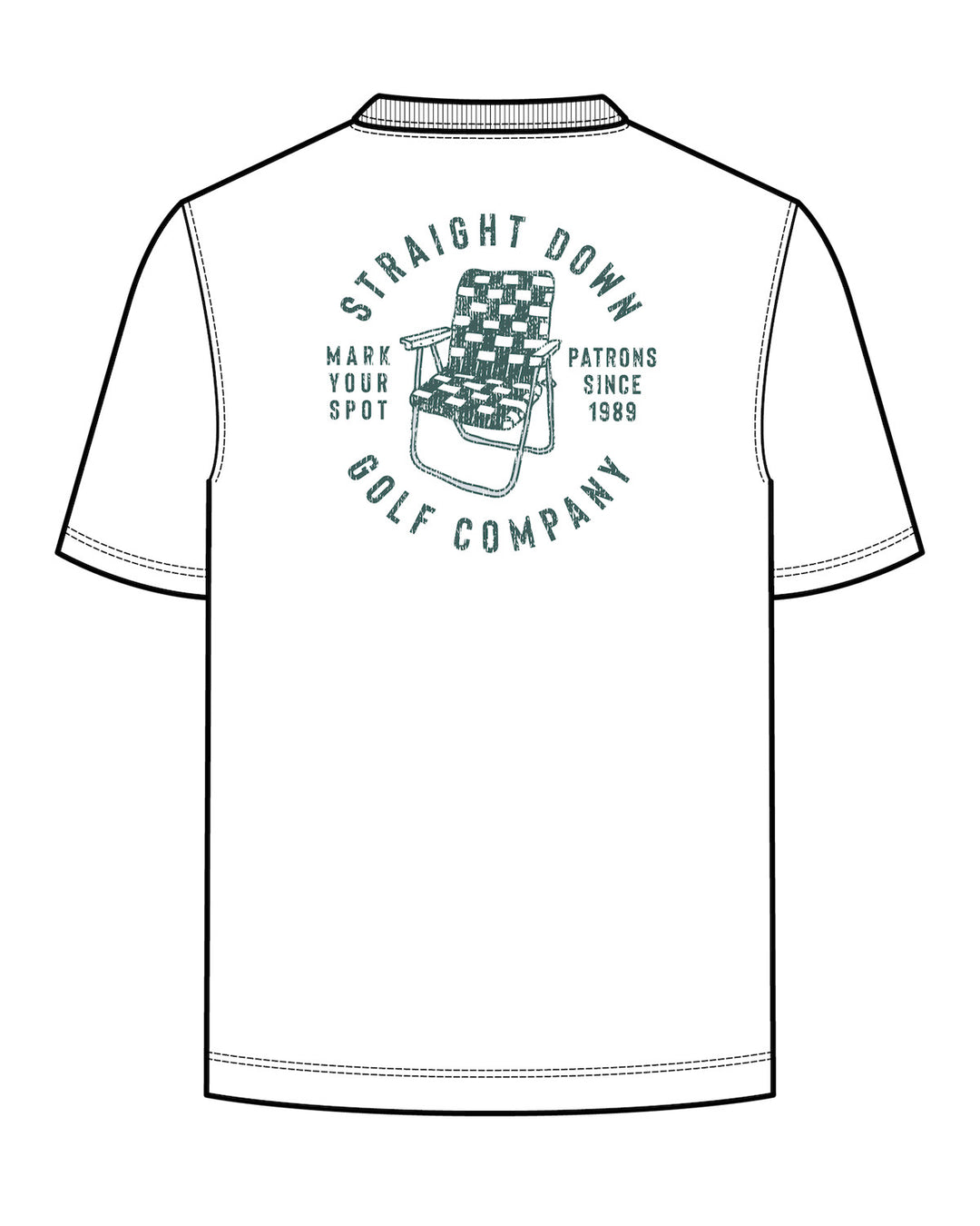Mark Your Spot Tee - M220031-wht