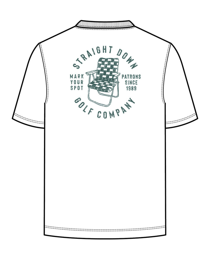 Mark Your Spot Tee - M220031-wht