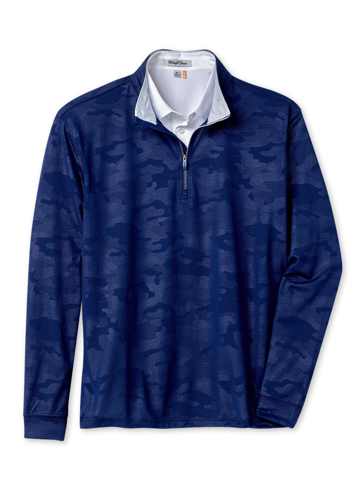 Sherman Quarter Zip - New Indigo