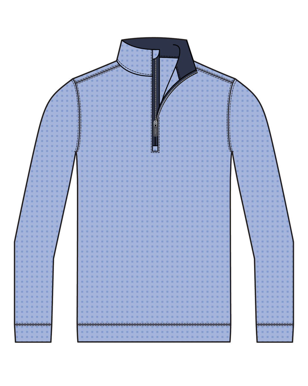 Bel Air Quarter Zip - Club Blue