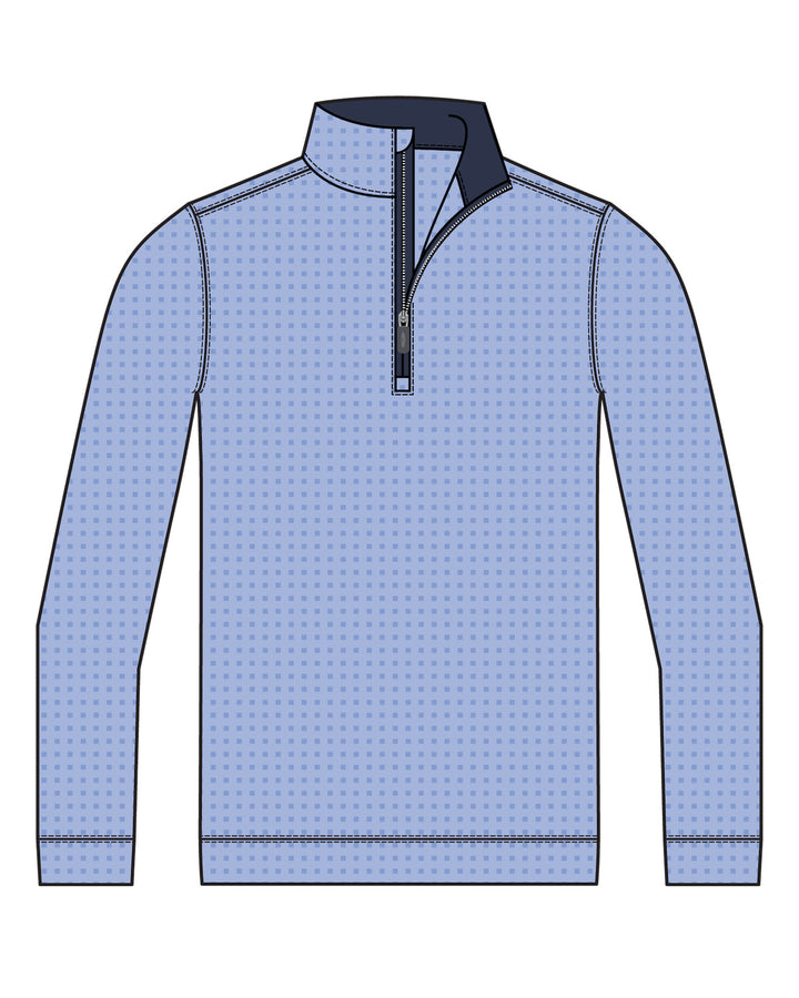 Bel Air Quarter Zip - Club Blue