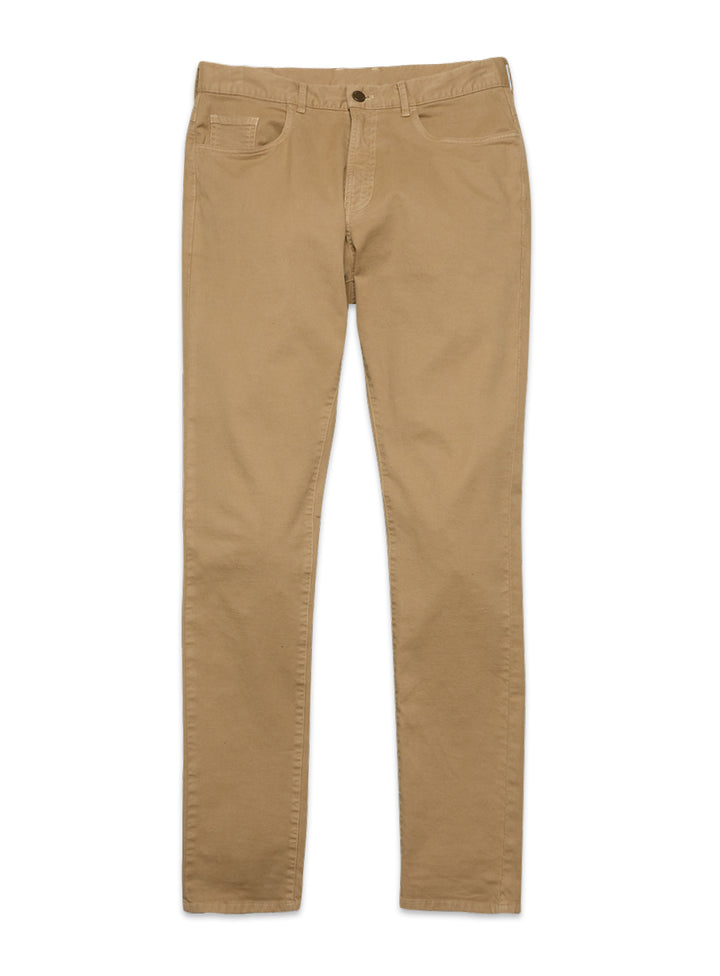Claremont Five Pocket Twill Pant - British Khaki
