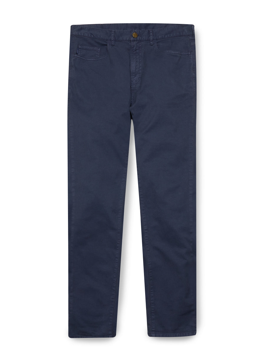 Claremont Five Pocket Twill Pant - Ink
