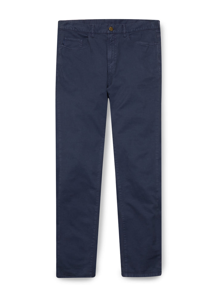 Claremont Five Pocket Twill Pant - Ink