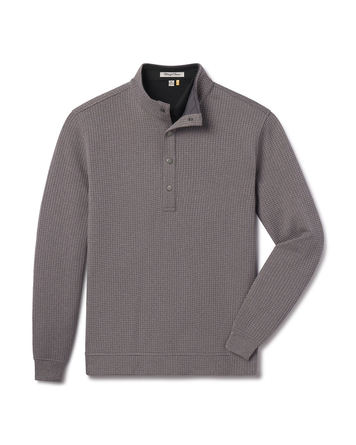 Hollister Snap Placket Pullover - Charcoal