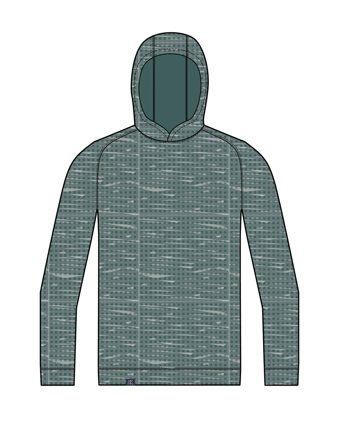 Gridlock Hoodie - Mallard