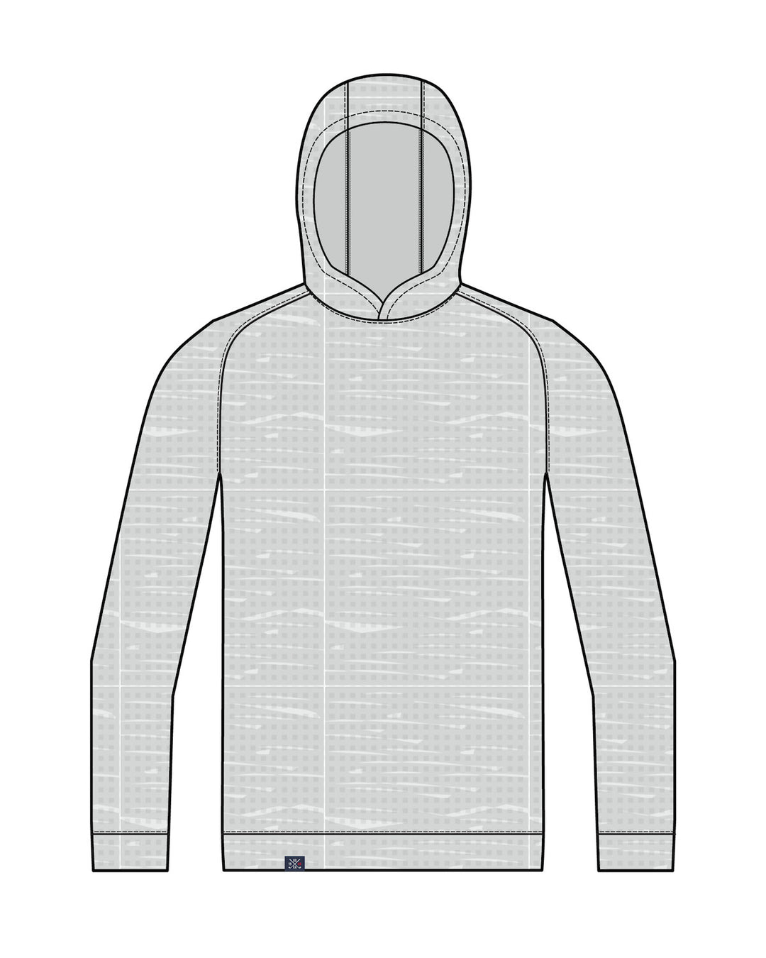 Gridlock Hoodie - Silver