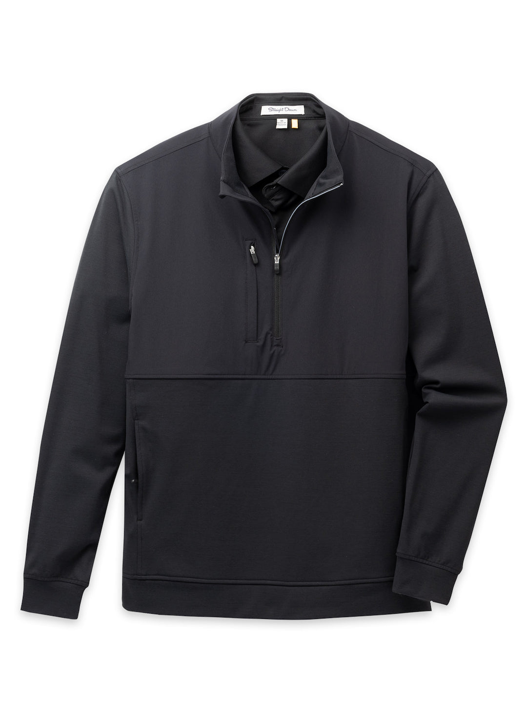 Harding Hybrid Quarter Zip - Black