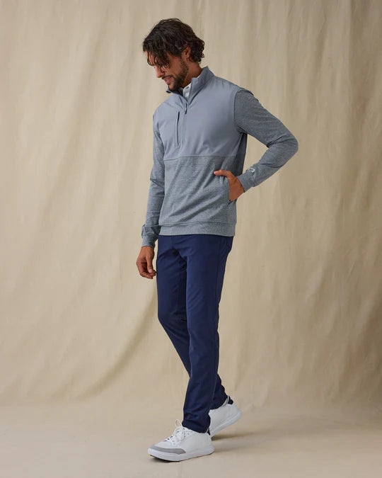 Harding Hybrid Quarter Zip - Storm