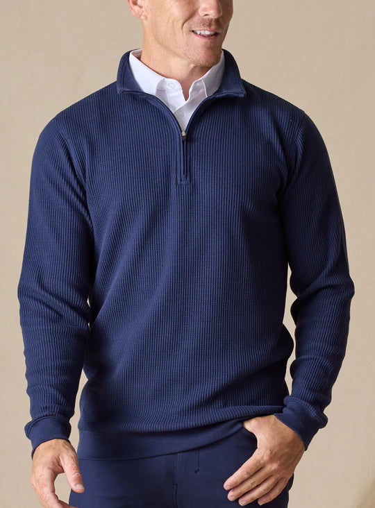 Cambria Quarter Zip - New Indigo