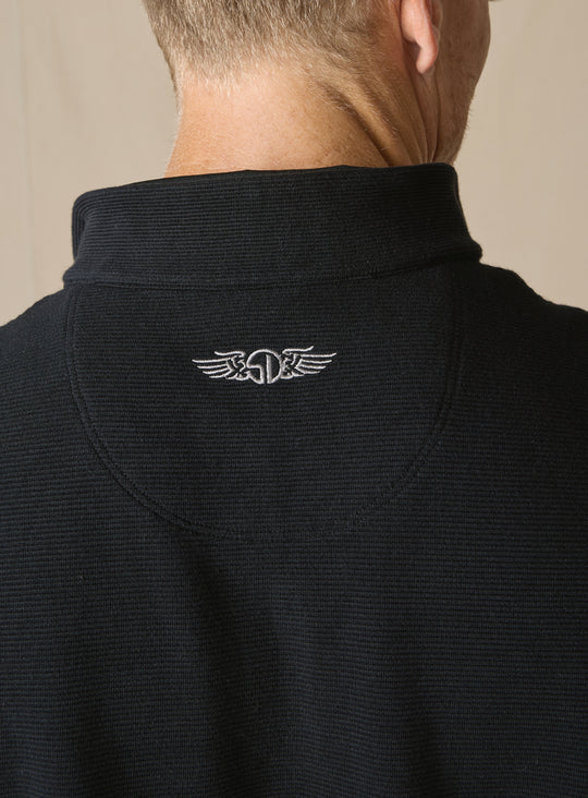 Catalina Quarter Zip - Black