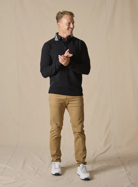 Catalina Quarter Zip - Black