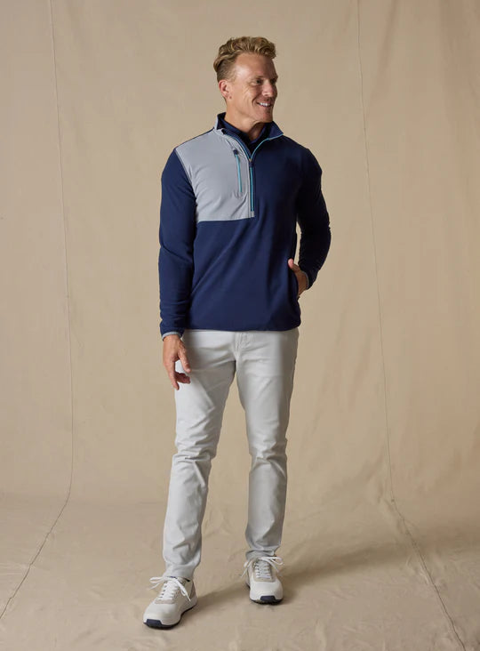 Moonstone Quarter Zip - New Indigo