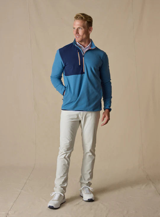 Moonstone Quarter Zip - Petrol