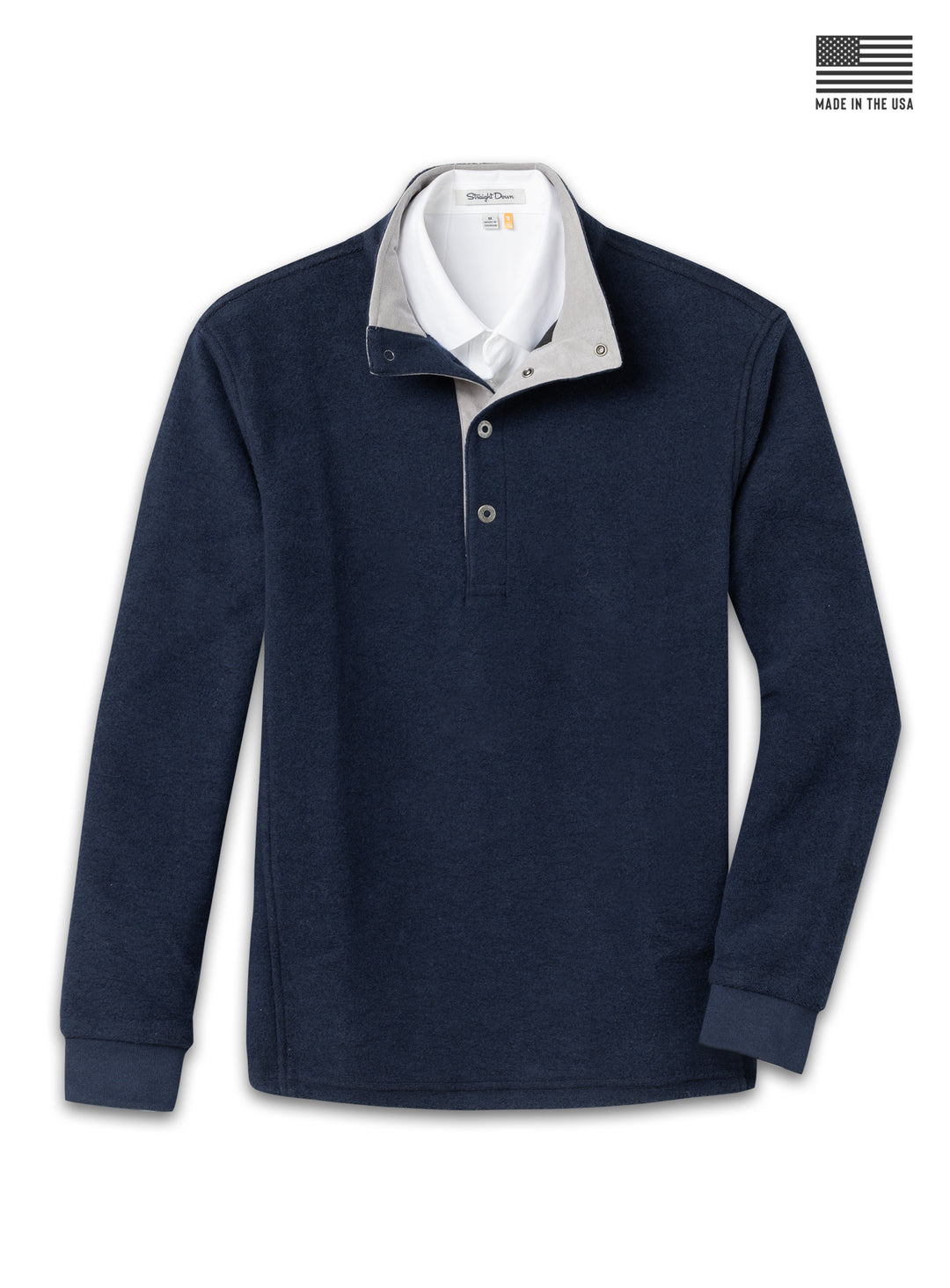 Leucadia Quarter Snap Pullover - Indigo