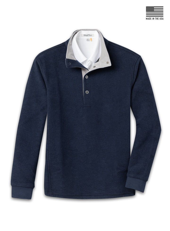 Leucadia Quarter Snap Pullover - Indigo