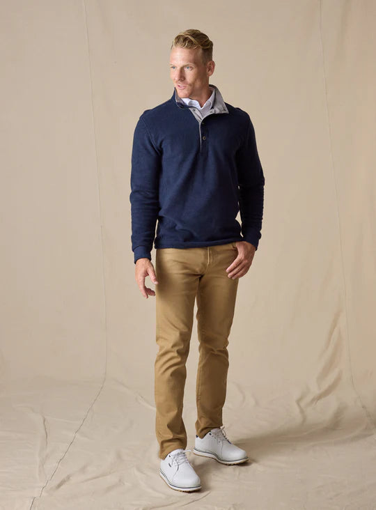 Leucadia Quarter Snap Pullover - Indigo