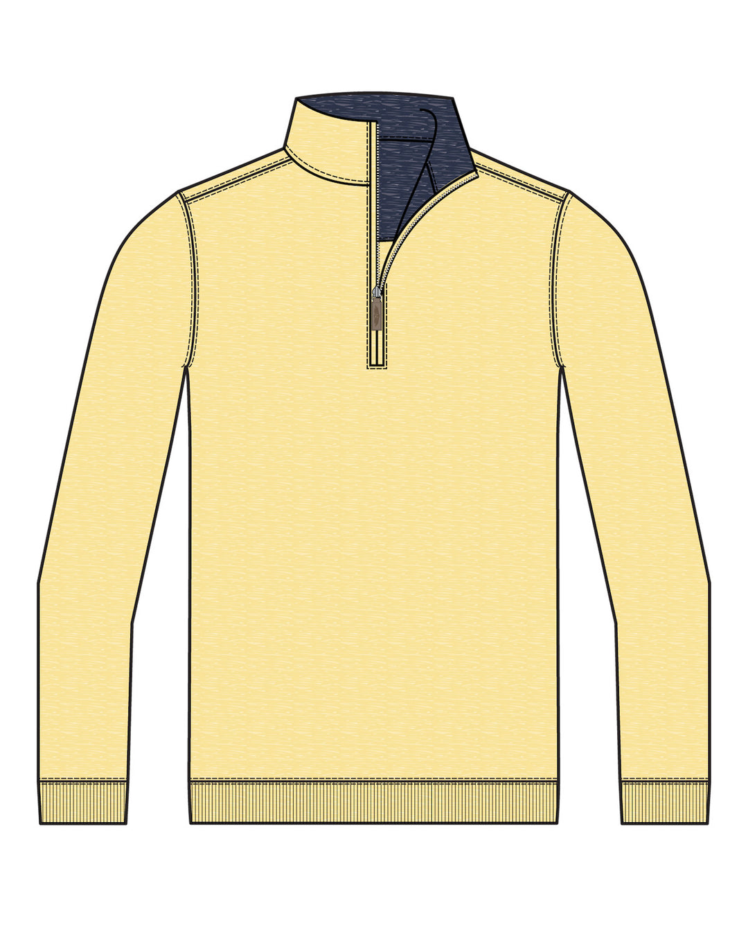 Burnside 2.0 Quarter Zip - Palmer Yellow