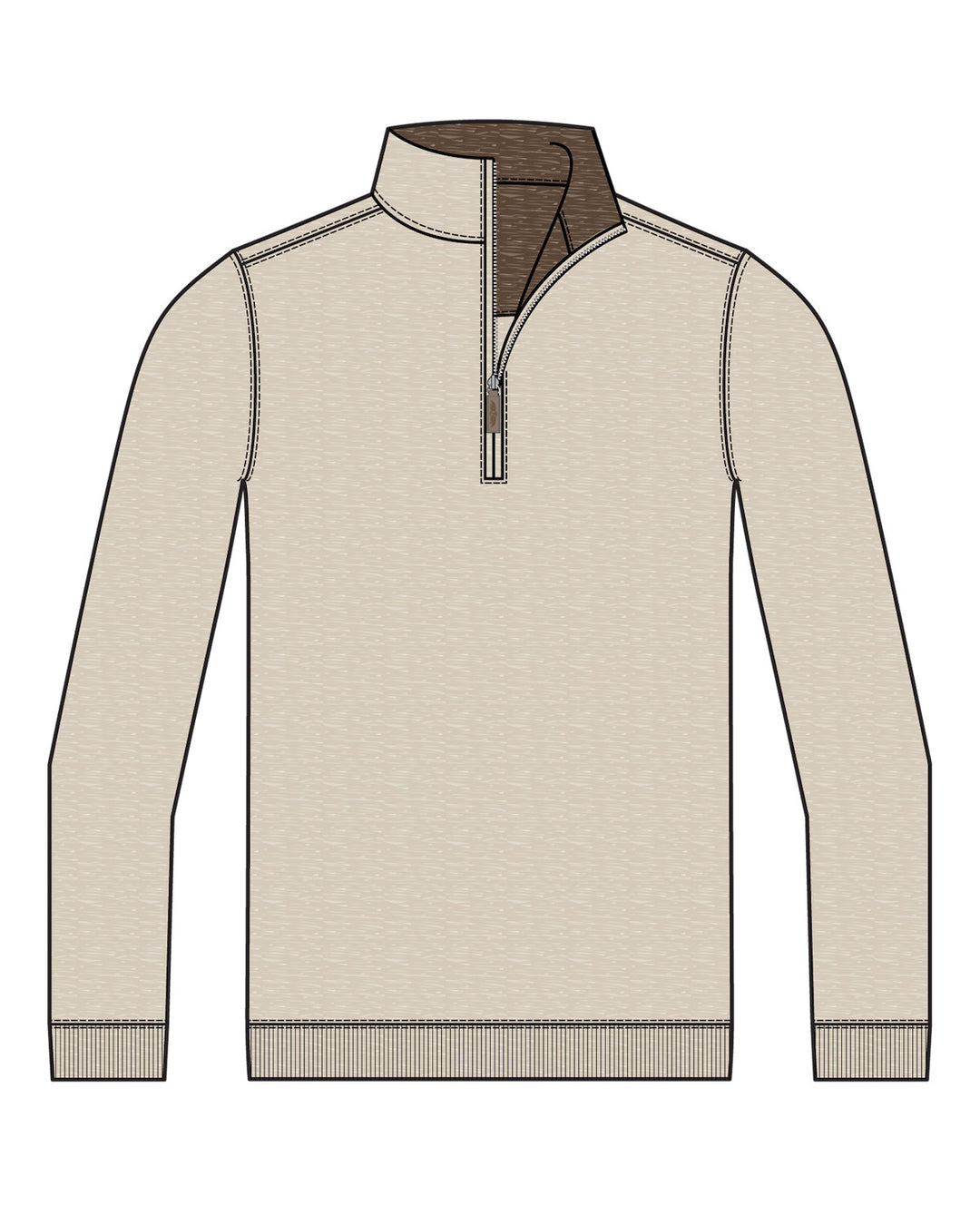 Burnside 2.0 Quarter Zip - Sand